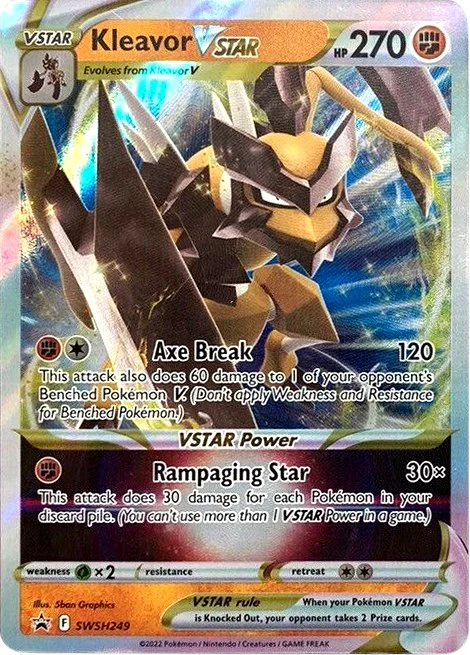 Pokemon TCG: Kleavor VSTAR - SWSH249 [SWSD - SWSH249]