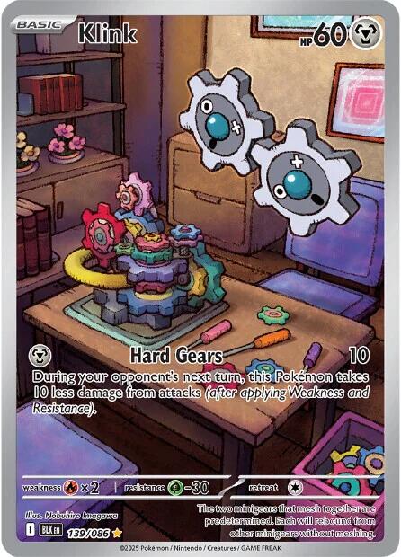 Pokemon TCG: Klink - 139/086 [BLK - 139/086]
