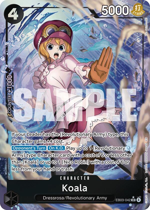 One Piece Card Game: Koala (Alternate Art) [EB-03 - EB03-042]