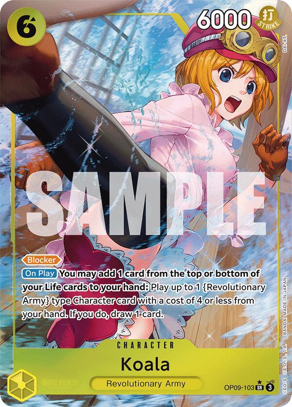 One Piece Card Game: Koala (Parallel) [OP09 - OP09-103]