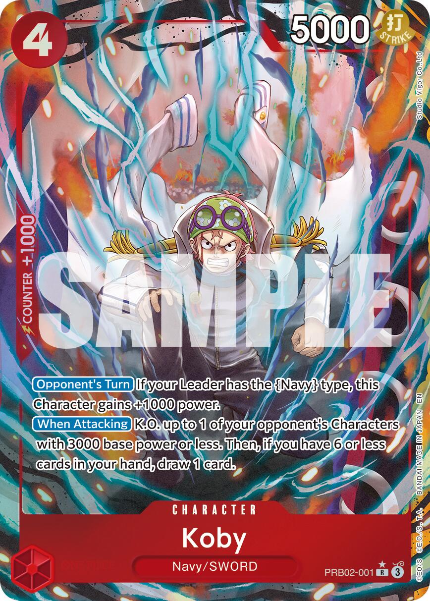 One Piece Card Game: Koby (Alternate Art) [PRB-02 - PRB02-001]