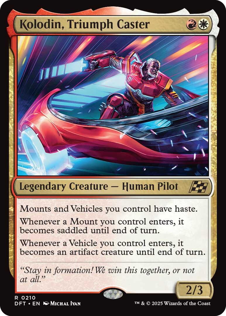 Magic: The Gathering - Kolodin, Triumph Caster [DFT - 210]