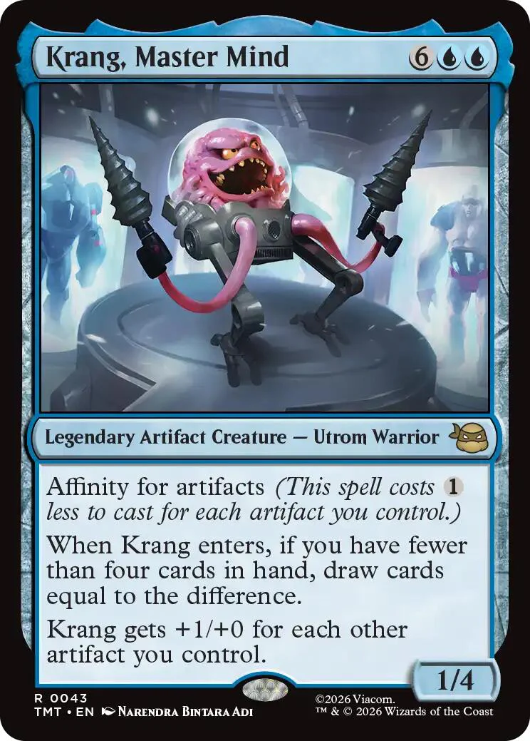 Magic: The Gathering - Krang, Master Mind [TMT - 43]