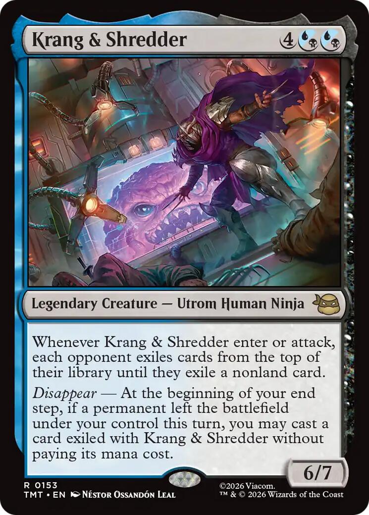 Magic: The Gathering - Krang & Shredder [TMT - 153]