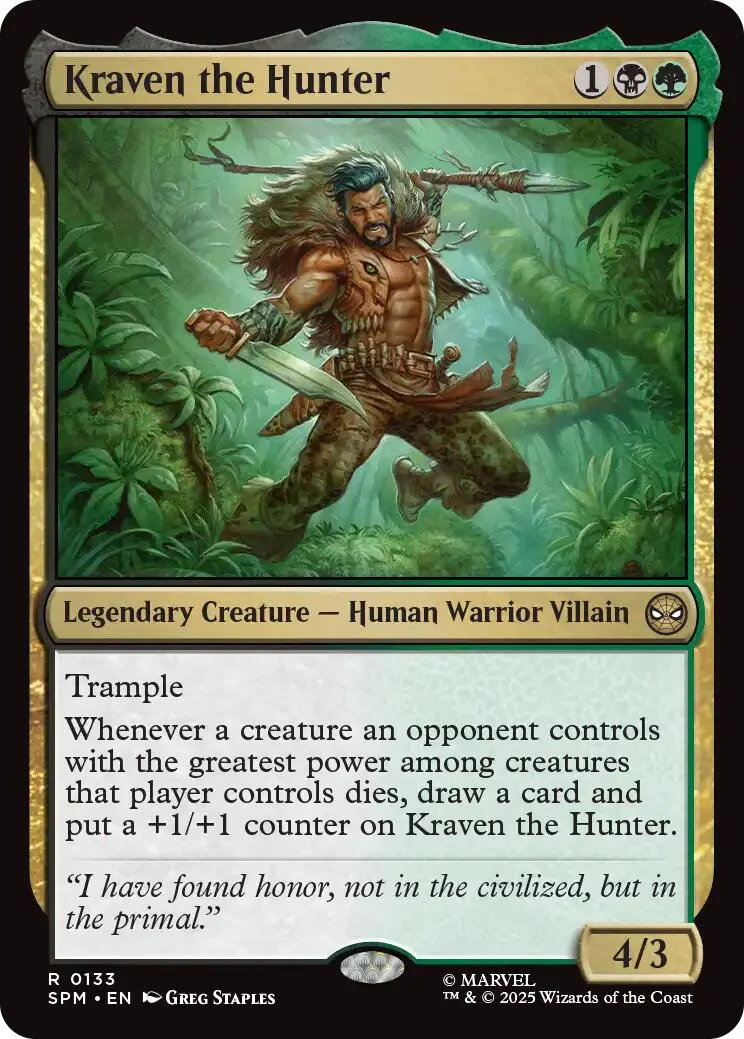 Magic: The Gathering - Kraven the Hunter [SPM - 133]