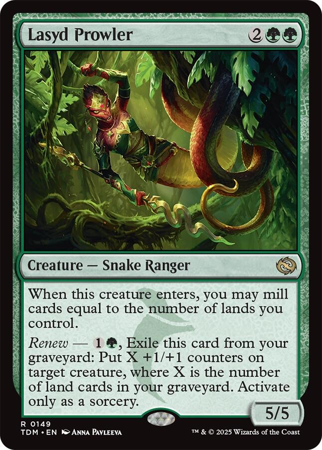 Magic: The Gathering - Lasyd Prowler [TDM - 149]
