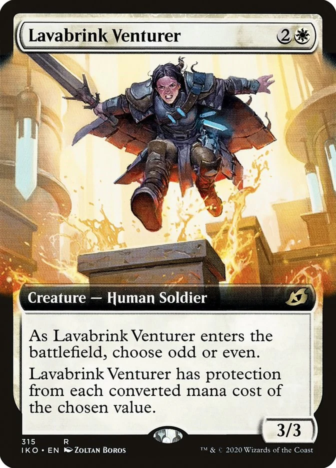 Magic: The Gathering - Lavabrink Venturer (Extended Art) [IKO - 315]