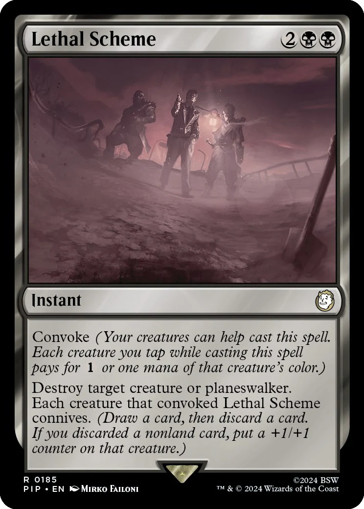 Magic: The Gathering - Lethal Scheme [PIP - 185]