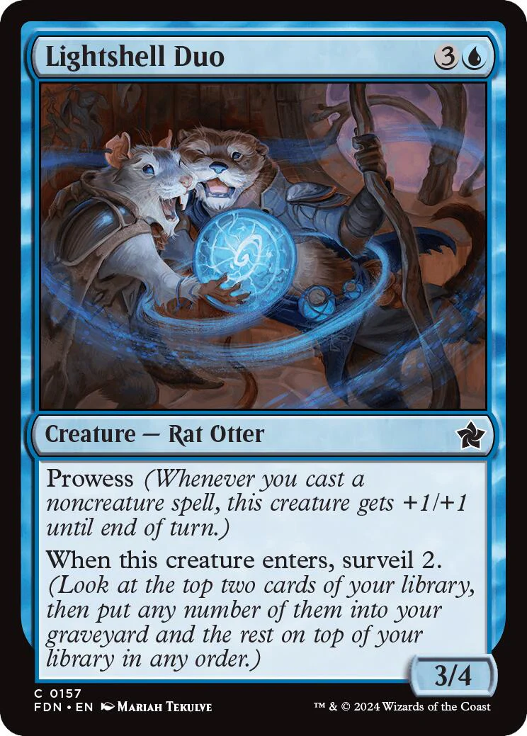 Magic: The Gathering - Lightshell Duo [FDN - 157]