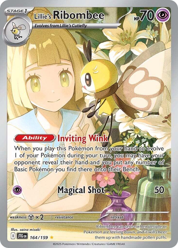 Pokemon TCG: Lillie's Ribombee - 164/159 [JTG - 164/159]