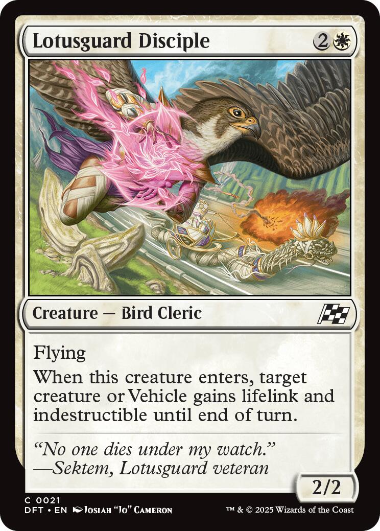 Magic: The Gathering - Lotusguard Disciple [DFT - 21]