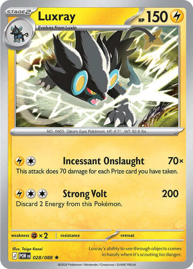 Pokemon TCG: Luxray [ME03 - 028/088]