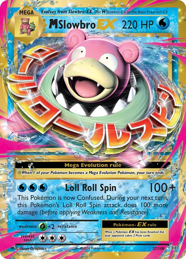 Pokemon TCG: M Slowbro EX [EVO - 27/108]