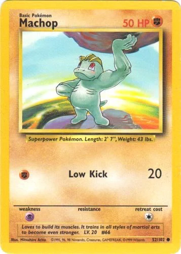 Pokemon TCG: Machop [BS - 052/102]