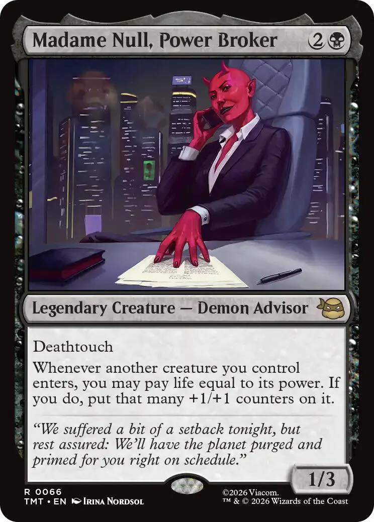 Magic: The Gathering - Madame Null, Power Broker [TMT - 66]