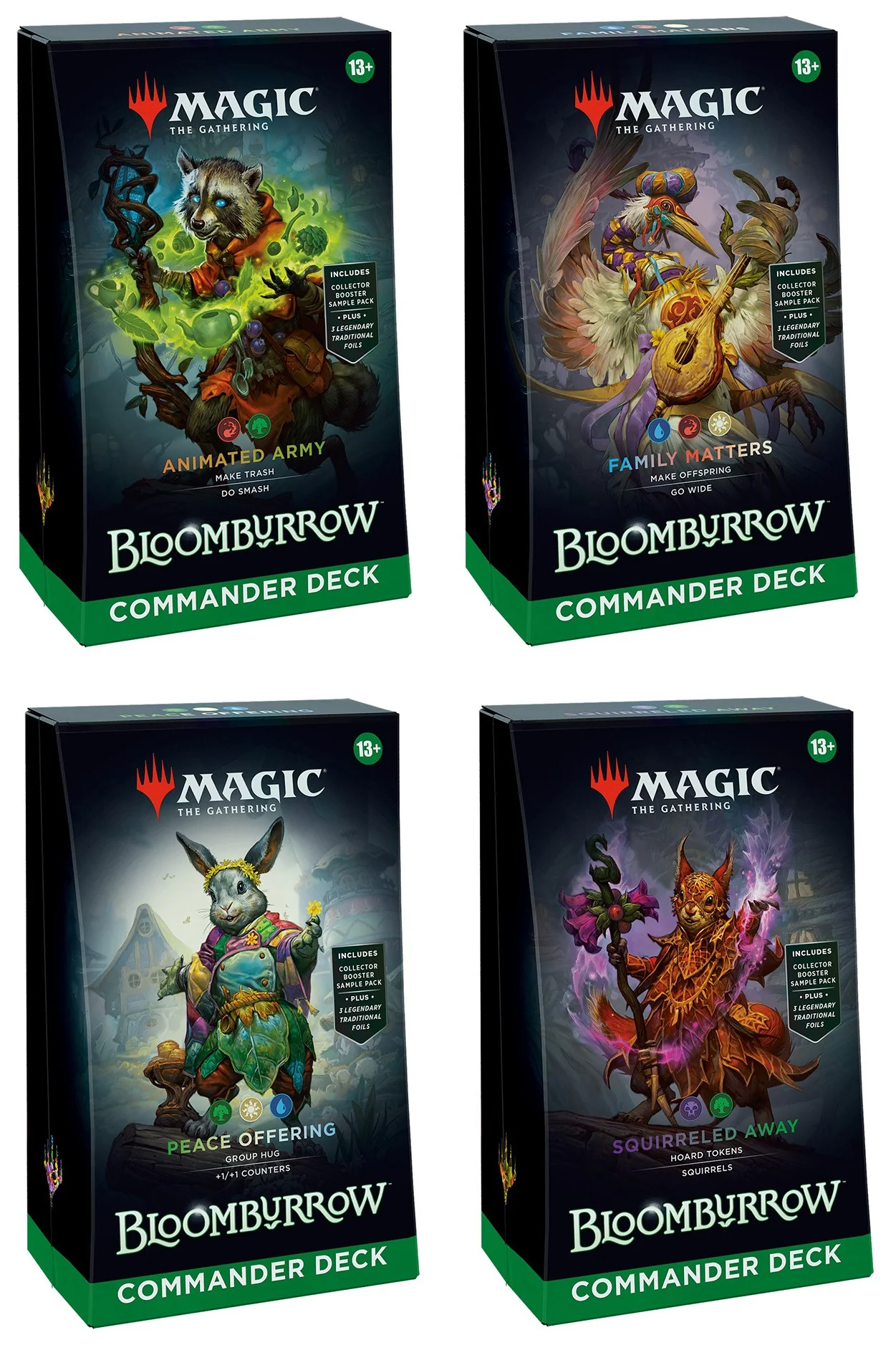 Magic: The Gathering - Bloomburrow Commander Deck (ASSORTED) - Image 5