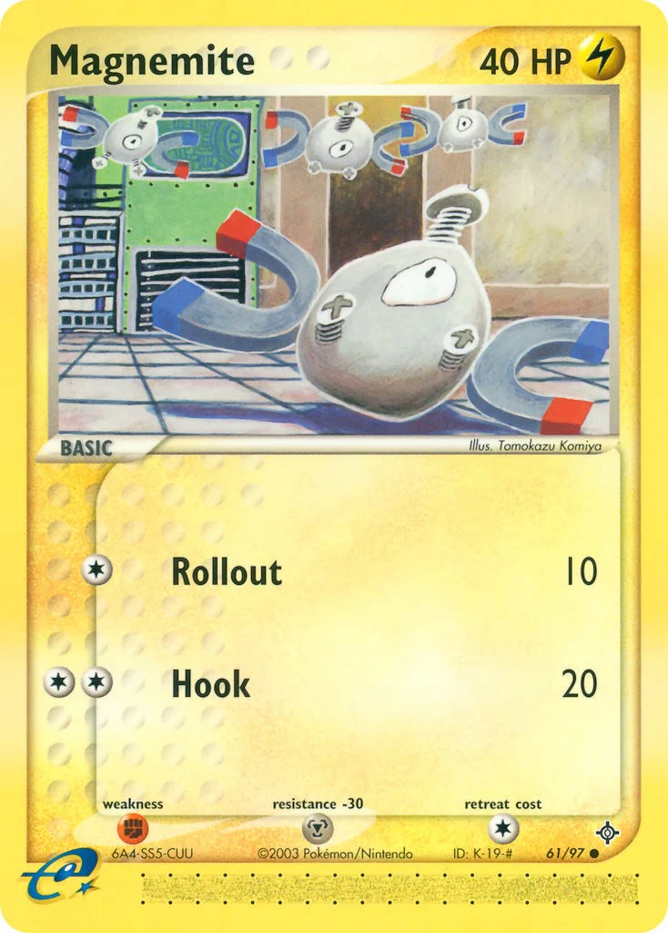 Pokemon TCG: Magnemite - 61/97 [DR - 61/97]