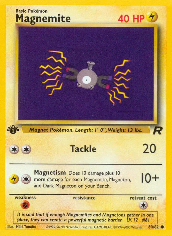 Pokemon TCG: Magnemite [TR - 60/82]