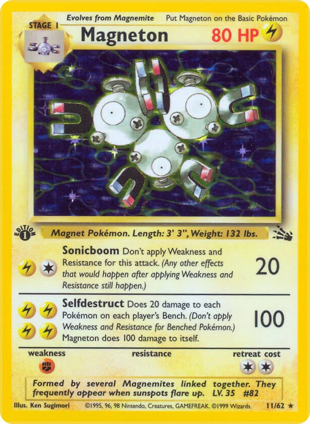Pokemon TCG: Magneton (11) [FO - 11/62]