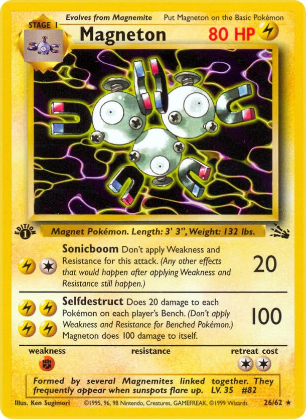 Pokemon TCG: Magneton (26) [FO - 26/62]