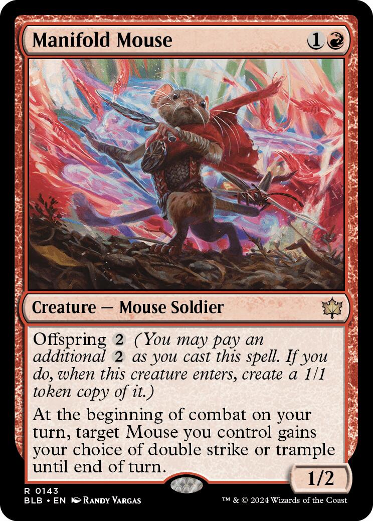Magic: The Gathering -  Manifold Mouse [BLB - 143]