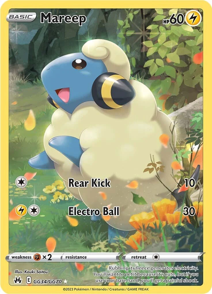 Pokemon TCG: Mareep [CRZ:GG - GG34/GG70]