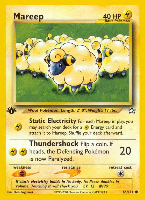 Pokemon TCG: Mareep [N1 - 065/111]