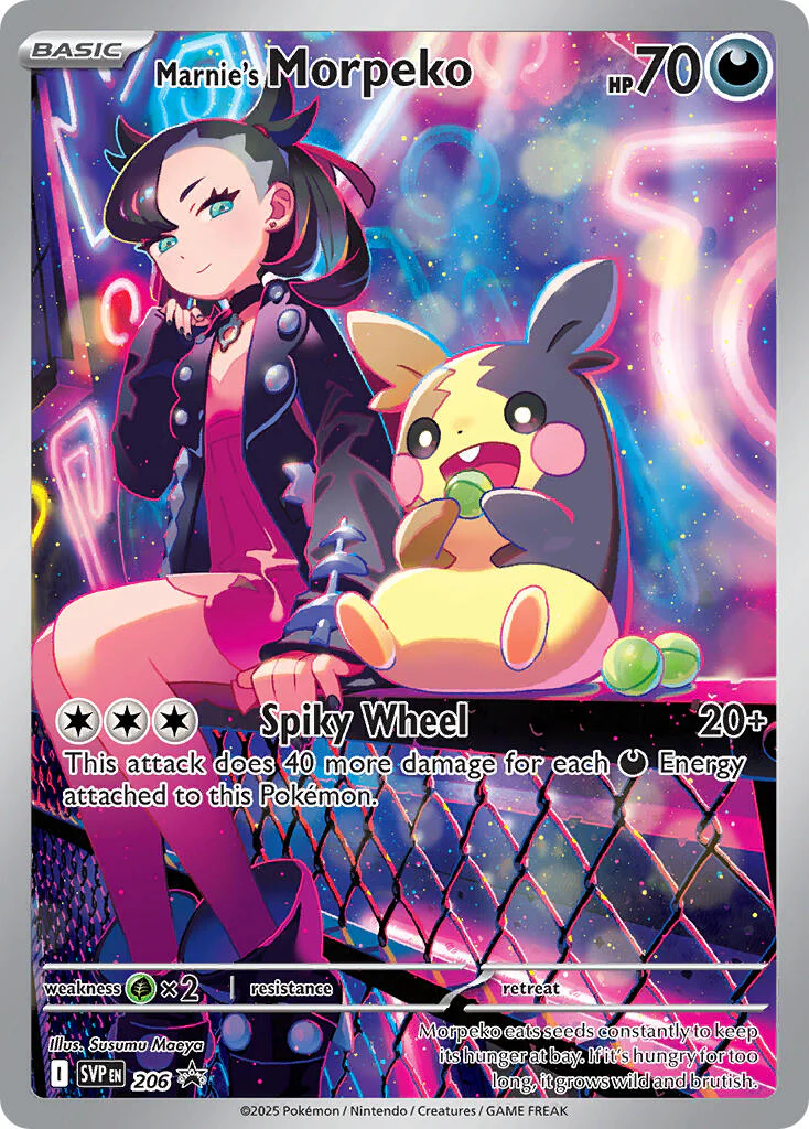 Pokemon TCG: Marnie’s Morpeko [SVP - 206]