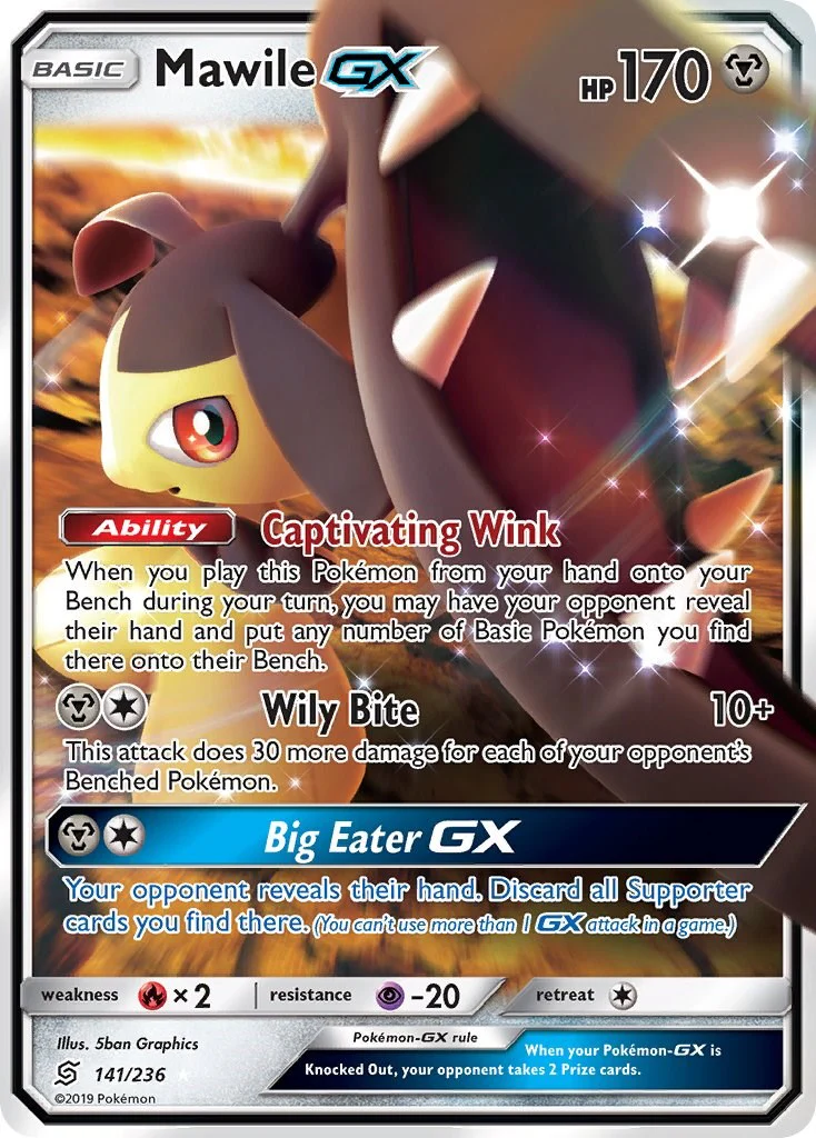 Pokemon TCG: Mawile GX [SM11 - 141/236]