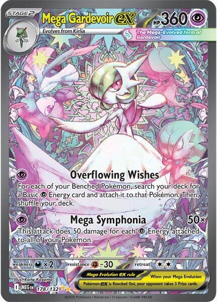 Pokemon TCG: Mega Gardevoir ex - 178/132 [MEG - 178/132]