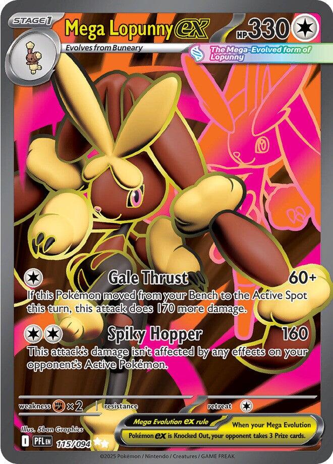 Pokemon TCG: Mega Lopunny ex - 115/094 [PFL - 115/094]