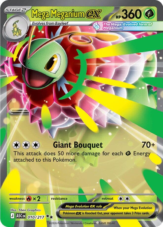 Pokemon TCG: Mega Meganium ex - 010/217 [ASC - 010/217]