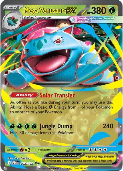 Pokemon TCG: Mega Venusaur ex - 003/132 [MEG - 003/132]