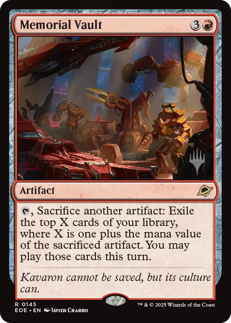 Magic: The Gathering - Memorial Vault [PPEOE - 145]
