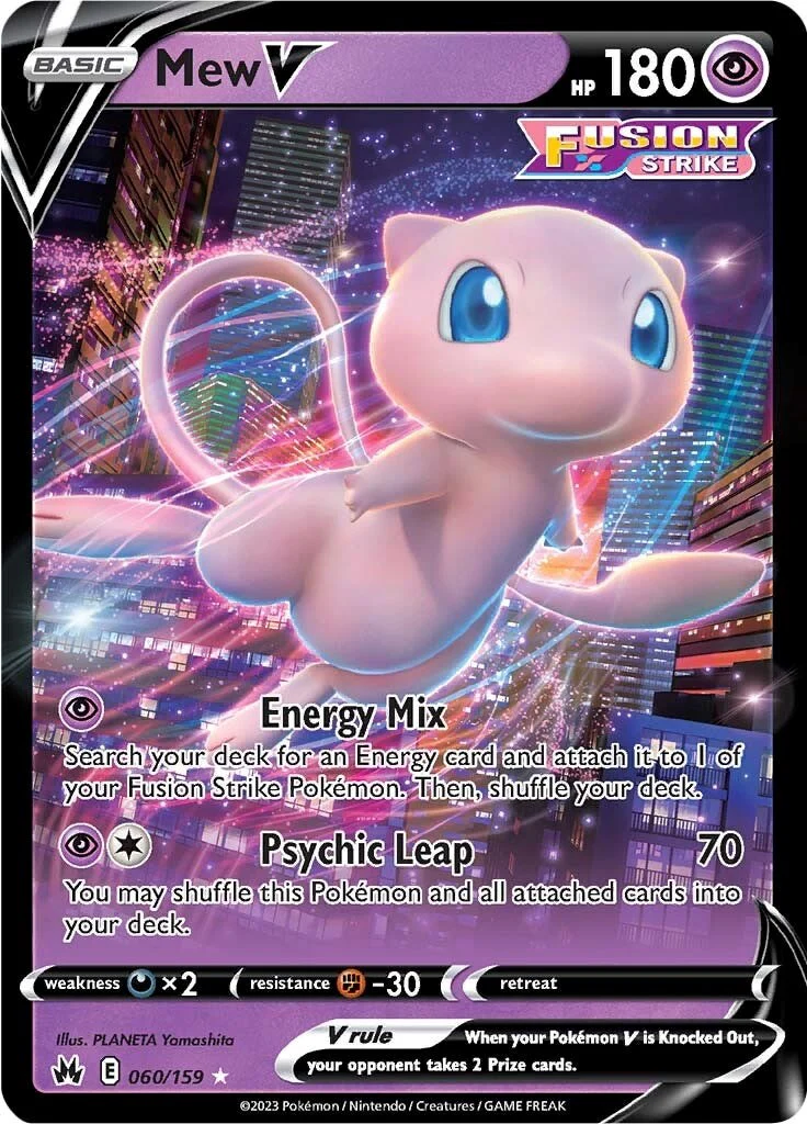Pokemon TCG: Mew V [CRZ - 060/159]