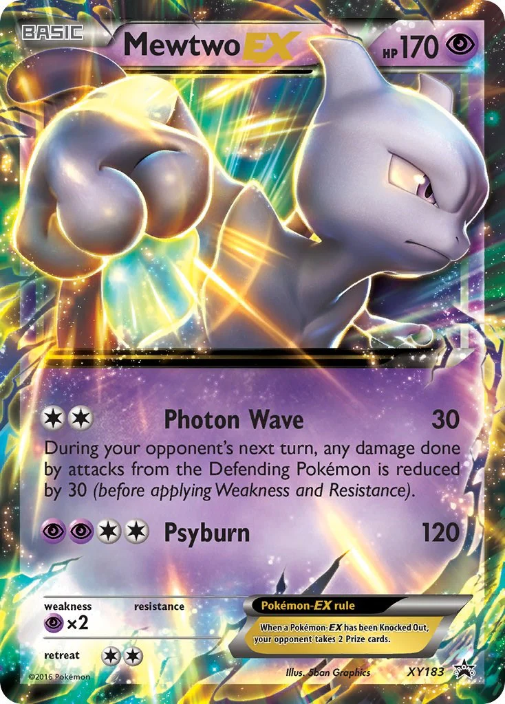 Pokemon TCG: Mewtwo EX - XY183 [PR - XY183]