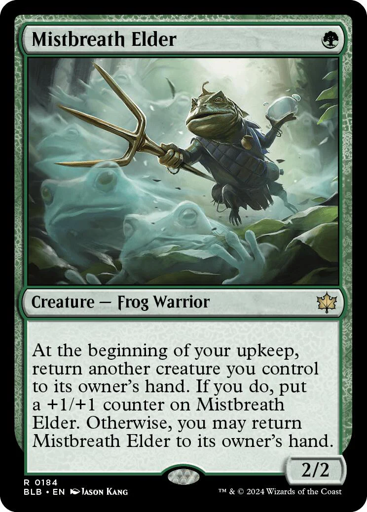 Magic: The Gathering -  Mistbreath Elder [BLB - 184]