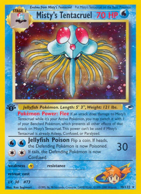 Pokemon TCG: Misty's Tentacruel [G1 - 010/132]