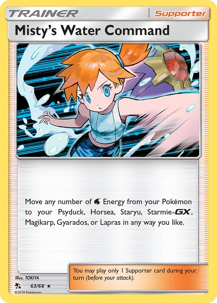 Pokemon TCG: Misty's Water Command [HIF - 63/68]