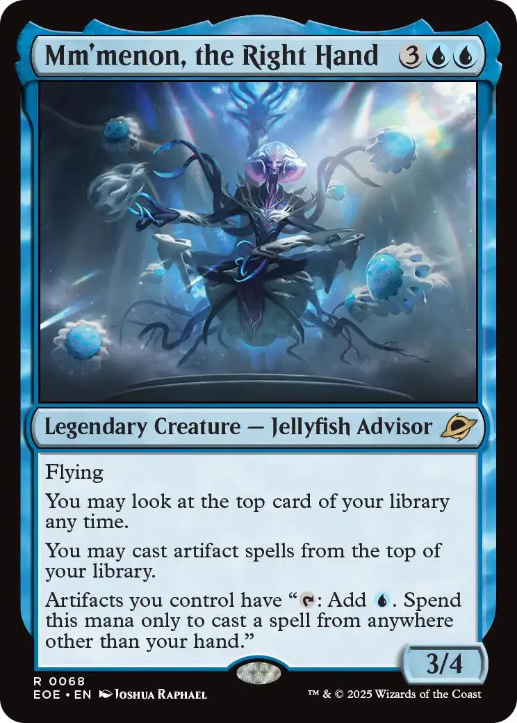 Magic: The Gathering - Mm'menon, the Right Hand [EOE - 68]