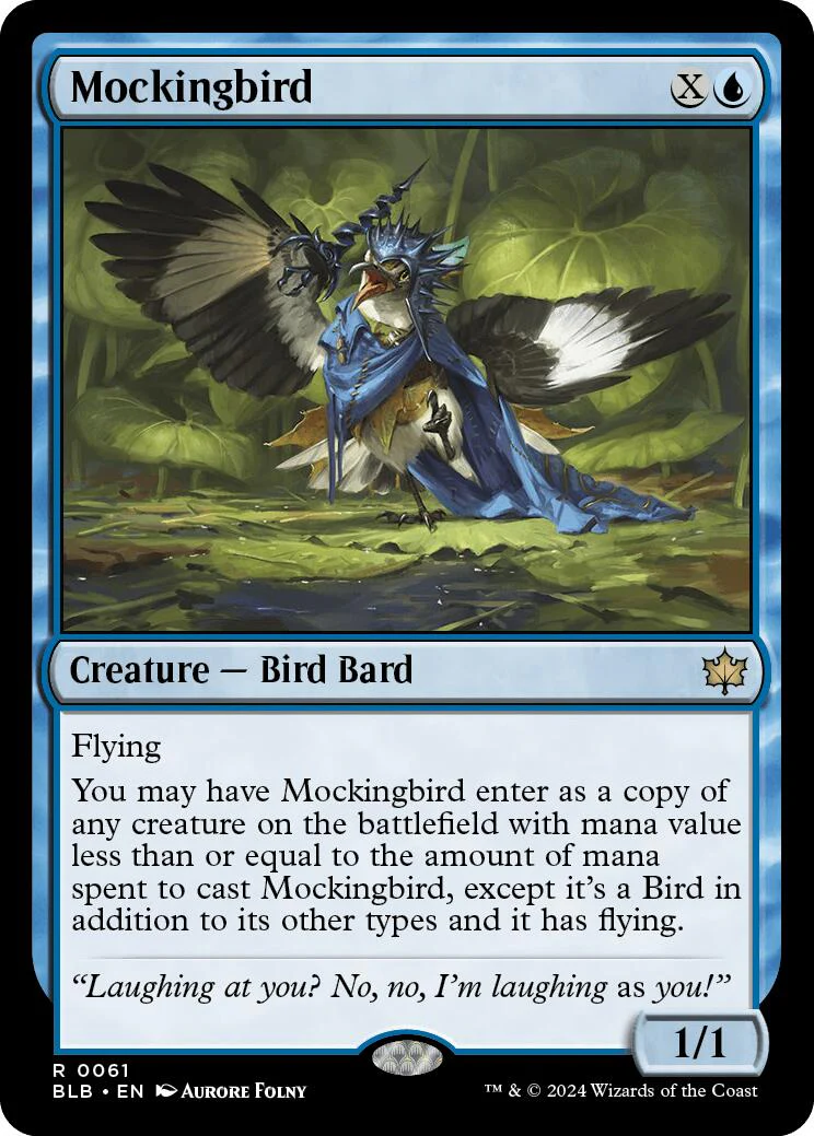 Magic: The Gathering -  Mockingbird [BLB - 61]