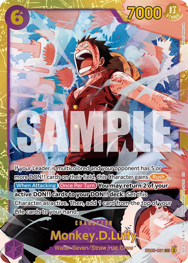 One Piece Card Game: Monkey.D.Luffy (061) [EB-02 - EB02-061]