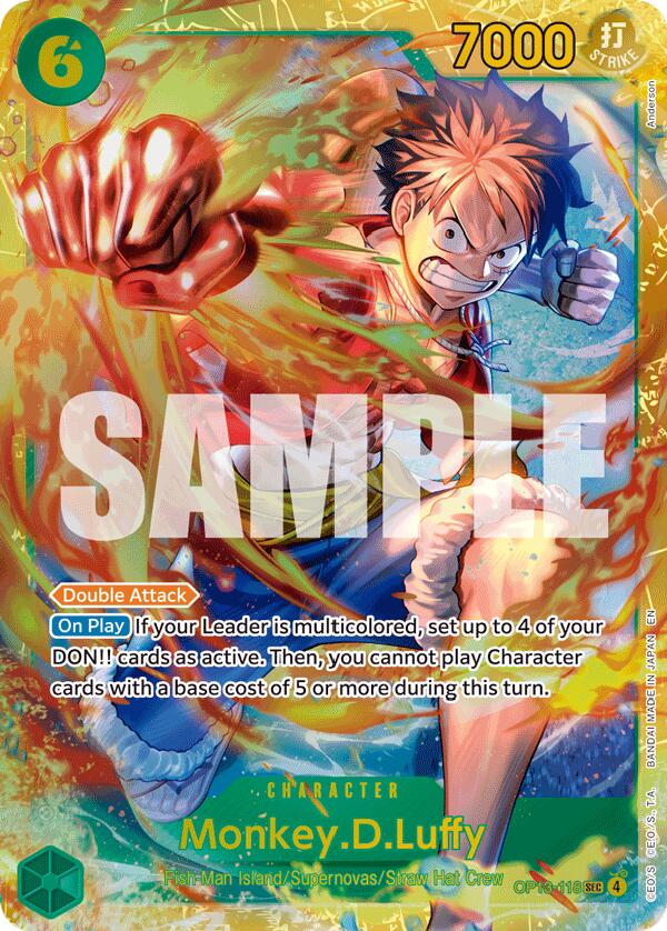 One Piece Card Game: Monkey.D.Luffy (118) [OP13 - OP13-118]