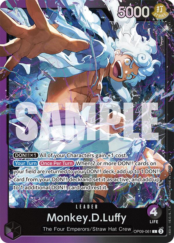 One Piece Card Game: Monkey.D.Luffy (OP09-061) [ST-26 - OP09-061]