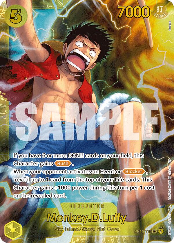 One Piece Card Game: Monkey.D.Luffy (OP15-119) [OP15-EB04 - OP15-119]
