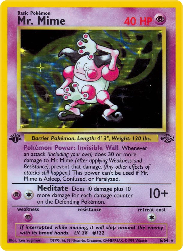 Pokemon TCG: Mr. Mime (6) [JU - 06/64]