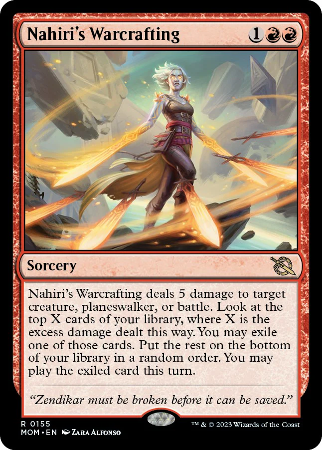Magic: The Gathering - Nahiri's Warcrafting [MOM - 155]