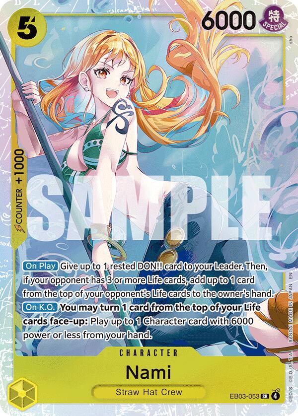 One Piece Card Game: Nami (053) [EB-03 - EB03-053]
