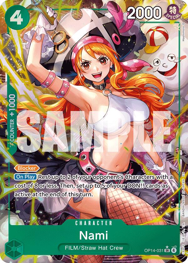 One Piece Card Game: Nami (Alternate Art) [OP14 - OP14-031]