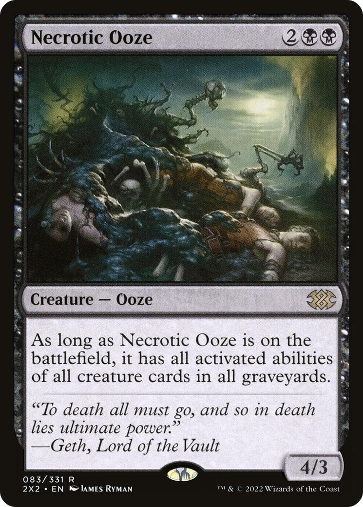 Magic: The Gathering - Necrotic Ooze [2X2 - 83]